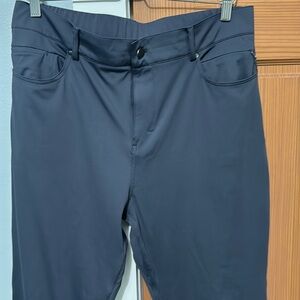 Mens Dark Grey Golf Pants Size Large
